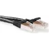 ACT 15m CAT6a S/FTP tõkestamata paigalduskaabel, must FB6915