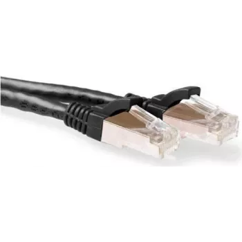 ACT 15m CAT6a S/FTP tõkestamata paigalduskaabel, must FB6915