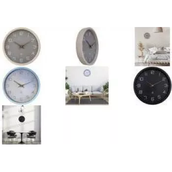 NEXTIME NXT ECO kvartsseinakell 300 mm sinine korpus valge sihverplaat mustad numbrid 7373BL