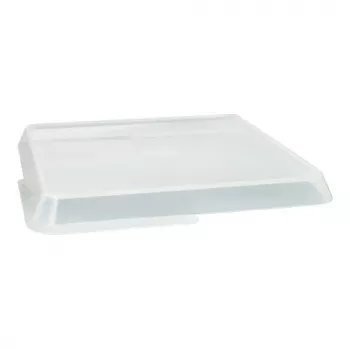 PAPSTAR Circulware ruudukujulise anuma kaas, läbipaistev, polüpropüleen 30% mineraalainetega, 1 tk (97024)