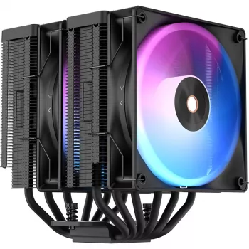 Ocypus Delta A62 ARGB must 120 mm PWM korpuseventilaator