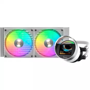 Ocypus Sigma L24 ARGB White 240mm vedelikjahuti protsessorile