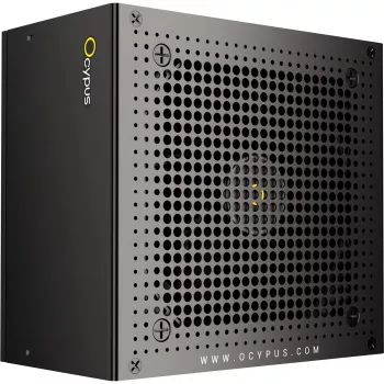 OCYPUS Iota P850 Must 850W 80 PLUS Gold täismodulaarne ATX 3.0 PCIe 5.0 toiteplokk