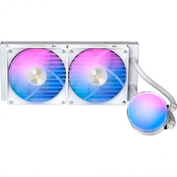 Ocypus Delta L24 ARGB V2 valge 240mm AIO vedelikjahuti protsessorile