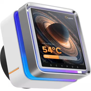 Ocypus Sigma L24 EX ARGB valge 240mm vedelikjahuti CPU-le