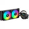 Ocypus Sigma L24 ARGB 240mm vedelikjahuti protsessorile - must