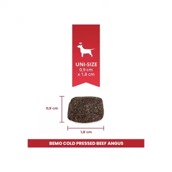 BEMO külmalt pressitud Angus veiselihaga mono kuivtoit koertele - 1kg