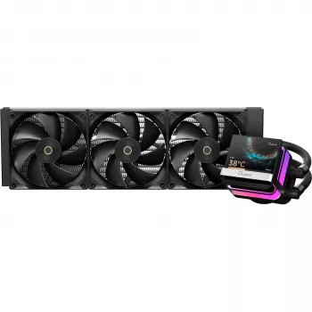 Ocypus Sigma L36 PRO AIO vedelikjahuti CPU-le 360mm ARGB must