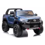 LEAN CARS Toyota Hilux DK-HL850 elektriline mänguauto lastele, sinine lakk, 4x4, 2-kohaline, kaugjuhtimispult, LED-tuled, MP3, Bluetooth