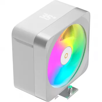 OCYPUS Delta A40 EX ARGB 120 mm korpuse ventilaator - 3 pakk, valge