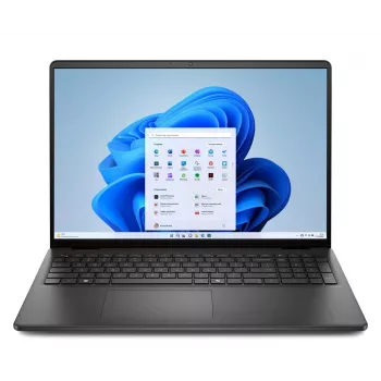 Dell 16250-7278BLK Core 7 150U 16 inch WUXGA puuteekraaniga peegeldusvastane 16GB 1TB SSD Windows 11 must sülearvuti