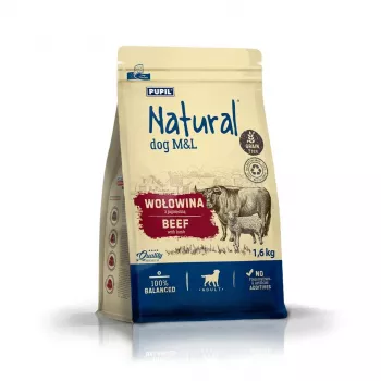 NATURAL Beef with Lamb M&L kuiv koeratoit 1,6kg