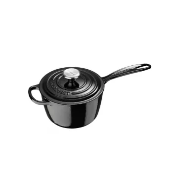 LE CREUSET malmist kastrul 16cm 1.5L must