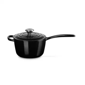 LE CREUSET malmist kastrul 16cm 1.5L must