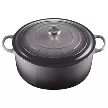 LE CREUSET malmist ümmargune Hollandi ahi 34cm 12L hall