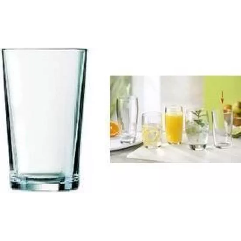 Esmeyer Arcoroc Conique mahlaklaas 250 ml, karastatud, virnastatav, 6-osaline komplekt 384-3001