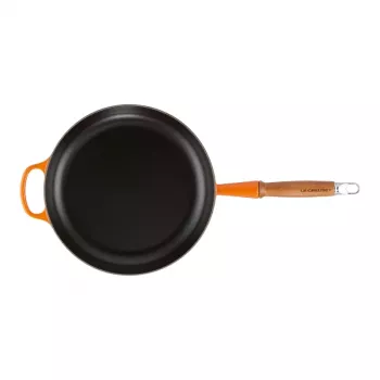 Le Creuset malmist praepann puidust käepidemega 28 cm Volcanic Orange