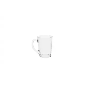 Esmeyer Arcoroc NEW MORNING sangaga klaasist kruus, 320 ml, karastatud klaas, läbipaistev, 110 mm kõrgus, 6-osaline komplekt (384-425)