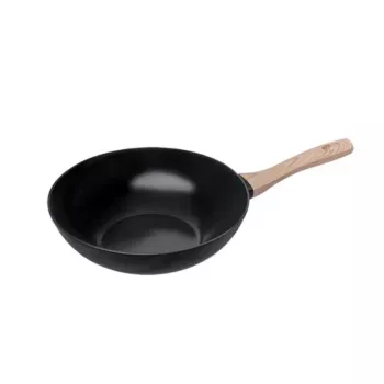 PYREX Cook & Care wok-pann 28 cm, titaanist mittelibisev, induktsioonivalmis