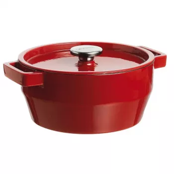 Pyrex malmist ümmargune pajaroog 2,2L Ø20cm punane