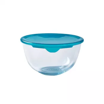 PYREX klaasist segamiskauss kaanega 2,3L Ø21cm