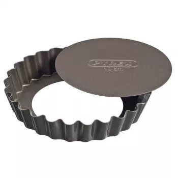 PYREX koogivormide komplekt 4 tk. eemaldatava põhjaga Ø10cm