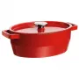 Pyrex malmist ovaalne pajaroog 5,8L punane 33x25cm