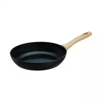 PYREX Panna Cook&Care Ø28cm praepann, alumiinium, Titanium 2X kleepumatu, Thermo-Signal, induktsioon, must