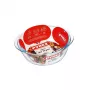 PYREX klaasanum õhufritüürile Ø18cm/1L