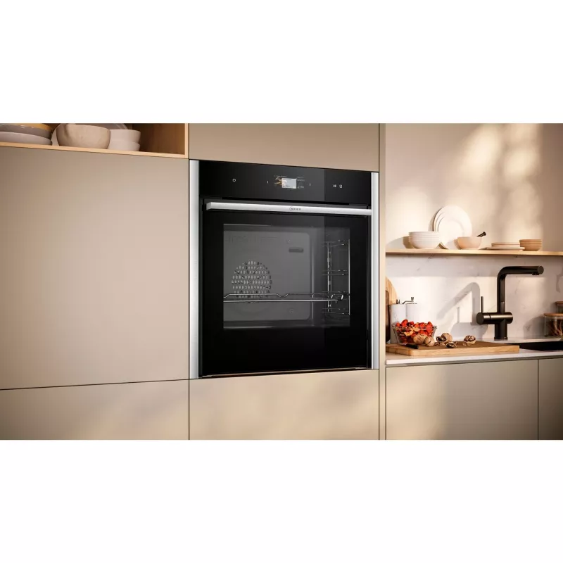 Neff B64FS31N0 N90 sisseehitatud ahi FullSteamiga, 71L, roostevaba teras