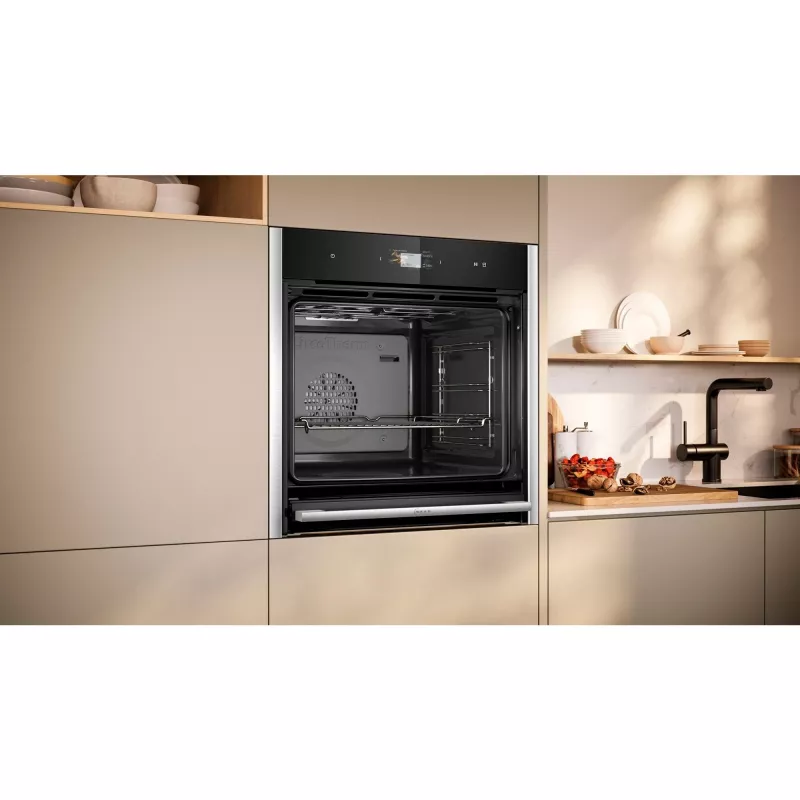 Neff B64FS31N0 N90 sisseehitatud ahi FullSteamiga, 71L, roostevaba teras
