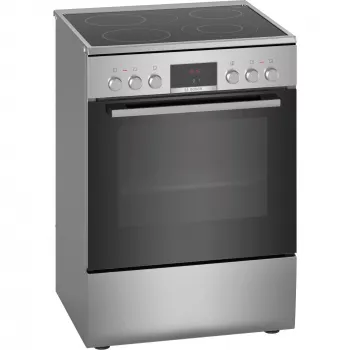 Bosch HKR39C250 Serie 4 eraldiseisev elektripliit keraamilise pliidiga, roostevaba teras