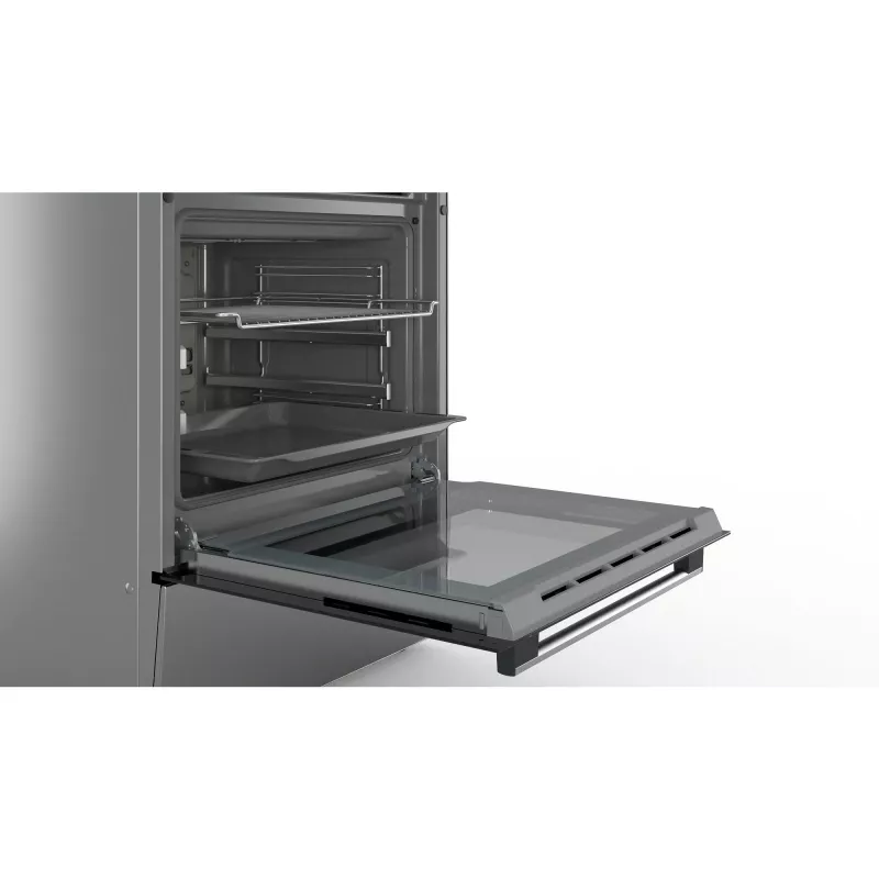 Bosch HKR39C250 Serie 4 eraldiseisev elektripliit keraamilise pliidiga, roostevaba teras