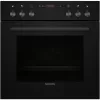 Siemens EQ110KAVB sisseehitatud ahi ja pliit, 71 L, keraamiline pliit, roostevaba teras