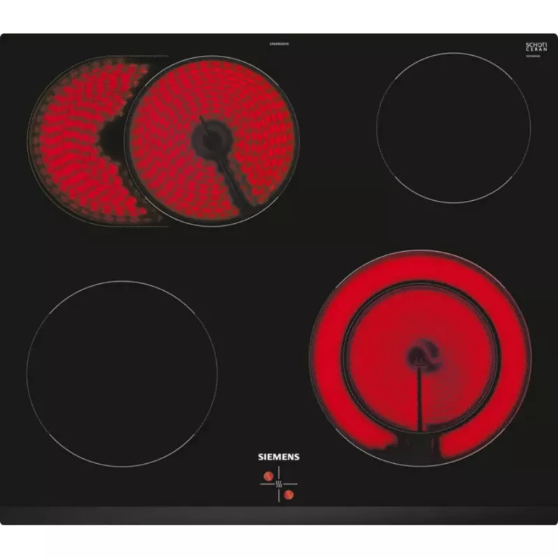 Siemens EQ110KAVB sisseehitatud ahi ja pliit, 71 L, keraamiline pliit, roostevaba teras