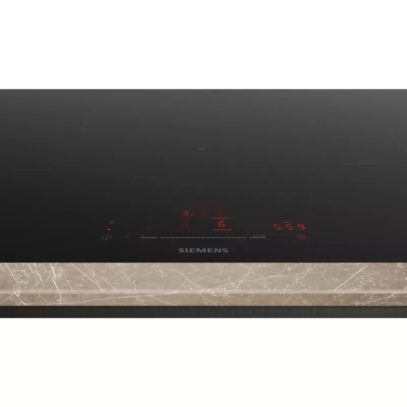 Siemens EH801HFB1E iQ300 induktsioonpliit 80 cm must, ülesseatud (integreeritud)