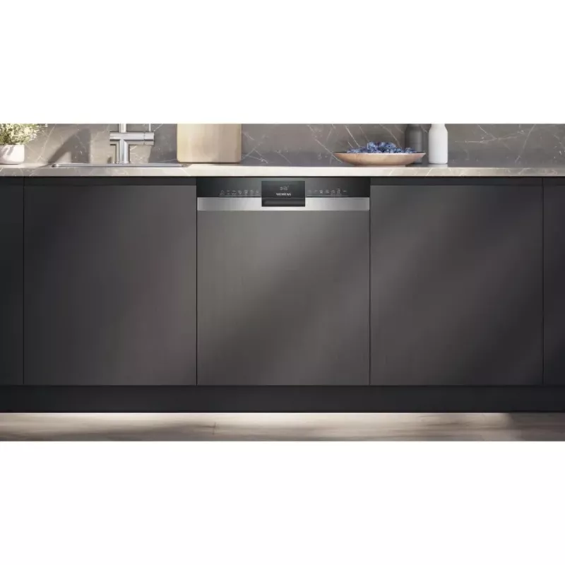 Siemens SX53ES22CE iQ300 osaliselt integreeritud nõudepesumasin, 60 cm, 13 kuivatust, energiaklass E, Home Connect, AquaStop, InfoLight, roostevaba teras