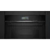 Siemens CS736G1B1 iQ700 sisseehitatud kompaktne ahi aurufunktsiooniga, 47 L, TFT puuteekraan, Home Connect, must