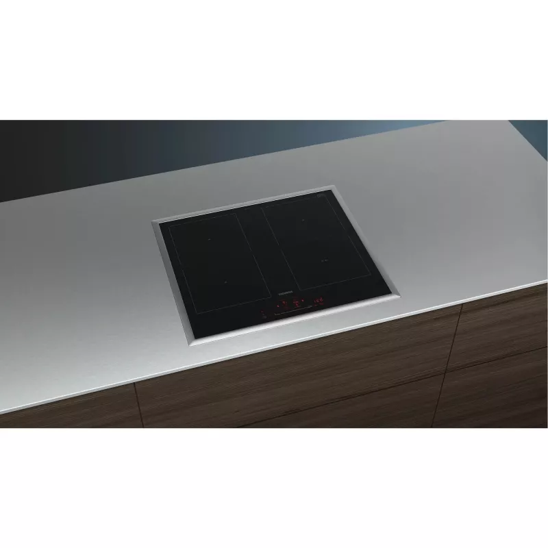 Siemens ED645HQC1E iQ500 induktsioonpliit 60 cm must, pealepandav raamiga