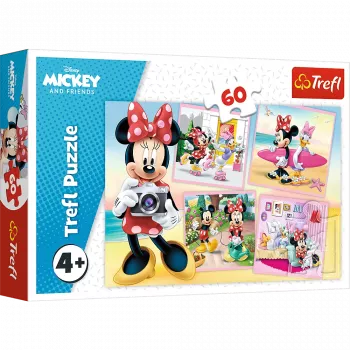 TREFL Pusle 60 tükki - Lovely Minnie - Disney Minnie Mouse
