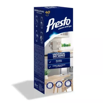 PRESTO universaalne pühkimisrull 40 tk, karp