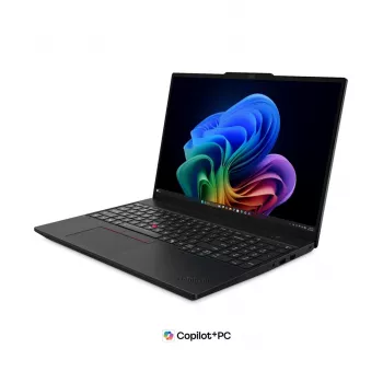 Lenovo ThinkPad T16 G5 Ultra 5 325 16,0 inch WUXGA IPS 400 niti peegeldusvastane 32GB LPDDR5X-6800 512GB SSD Intel Graphics 75Wh 5MP+IR kaamera Windows 11 Pro must 3 aastat kohapeal + ThinkPad Essential Plus 16 seljakott