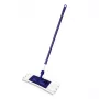 YORK nutikas lame mopiharja 45x15 cm teleskoopvarrega 74-130 cm, mikrokiud, hall/sinine