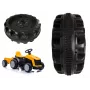 LEAN CARS Esiratas traktorile TR1908 - 13x5.00-6, muru muster, sisekummivaba, terasvelg