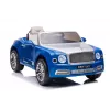 LEAN CARS akutoitel Bentley Mulsanne sinine värvitud 12V laste elektriauto