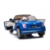 LEAN CARS akutoitel Bentley Mulsanne sinine värvitud 12V laste elektriauto