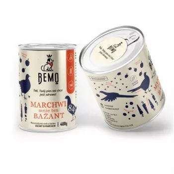BEMO Marchwi mnie ten Bażant Mono - märg koeratoit - 400g