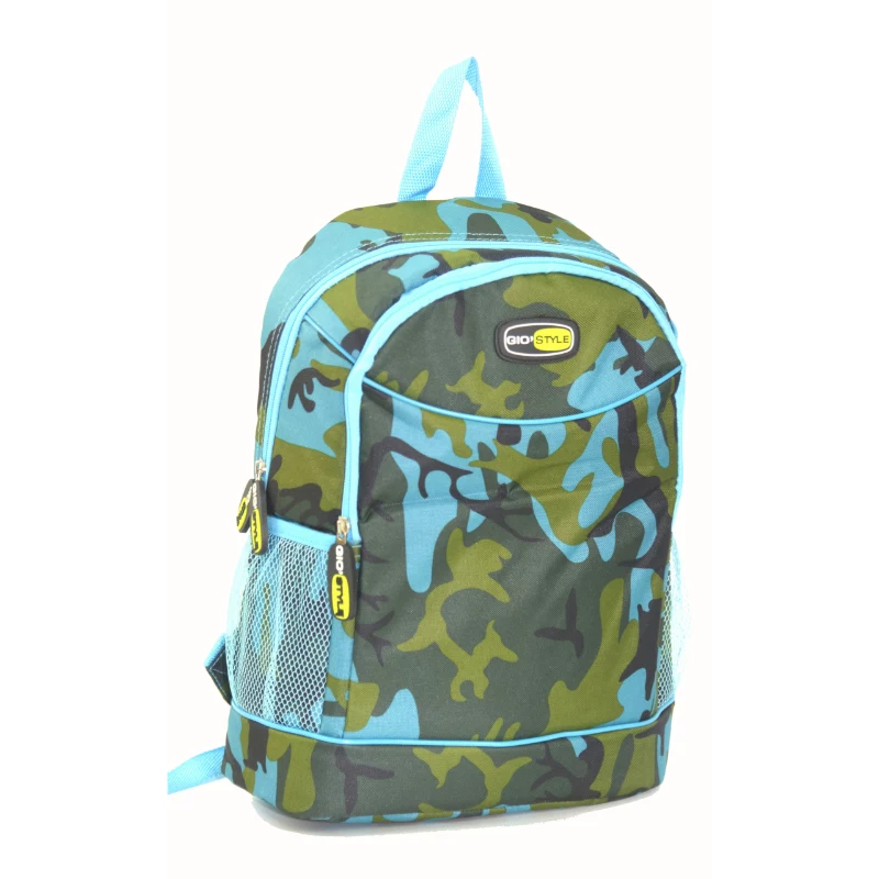 GIOSTYLE Camouflage Thermal Seljakott 20L - Fuksia/Sinine/Kollane/Valge