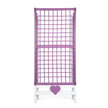 GIOSTYLE Kondenskuivati Love Valge/Lilla 8 kg