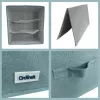 ORDINETT Box Cube 29x29x18,5 cm mündi värvusega hoiukarp kaanega